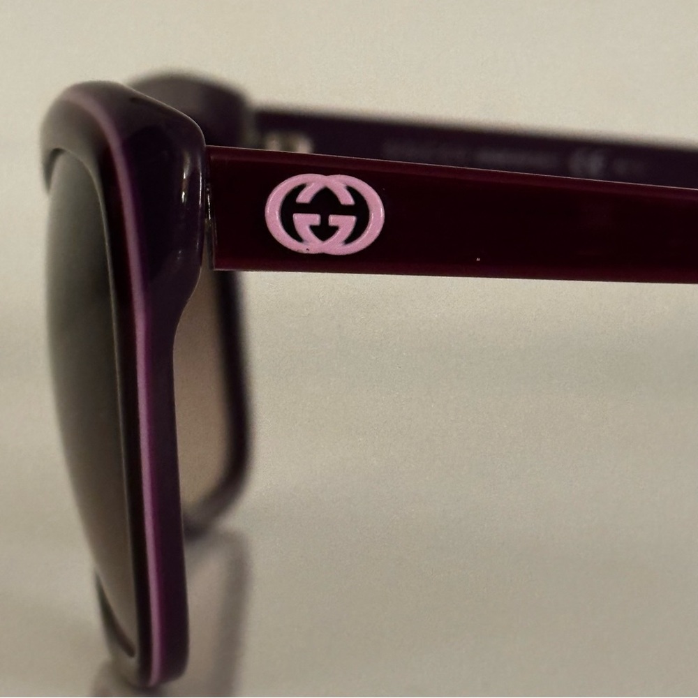 Purple Geometric Gucci Shades w/o case! - Picture 3 of 14